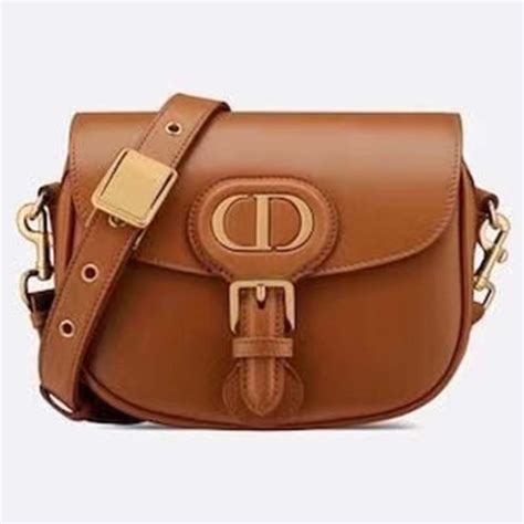 dior bobby medium brown|More.